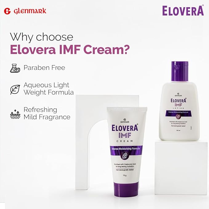 Glenmark Elovera IMF Cream 75G