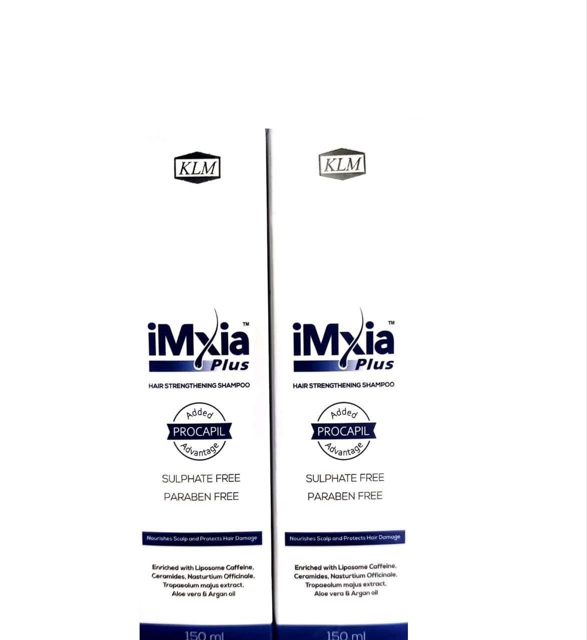 KLM Imxia Plus Hair Strengthening Shampoo 150Ml Pack 2