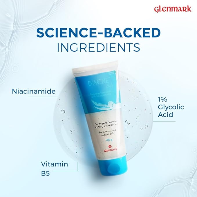 Glenmark D’Acne Soft Face Wash 100 ml