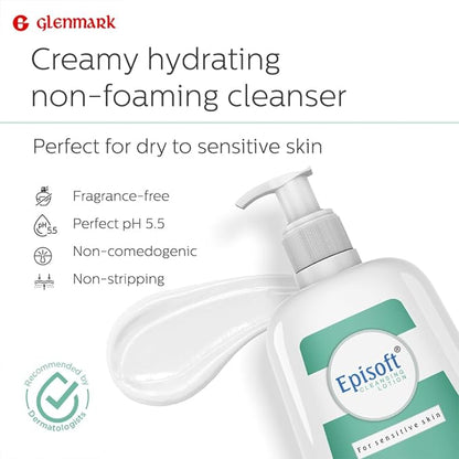 Glenmark Episoft Cleansing Lotion 250Ml