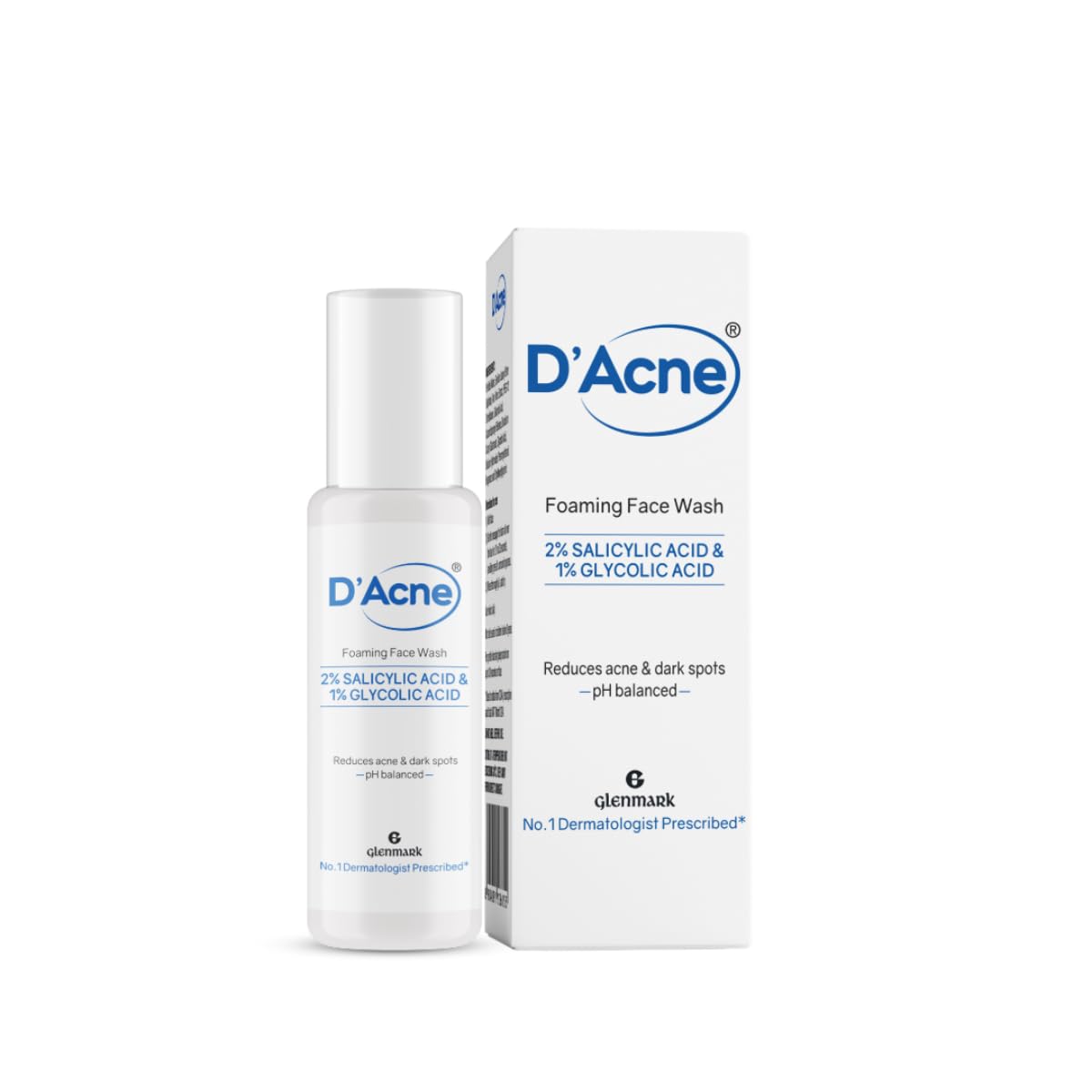 D Acne Foaming Face Wash 60Ml