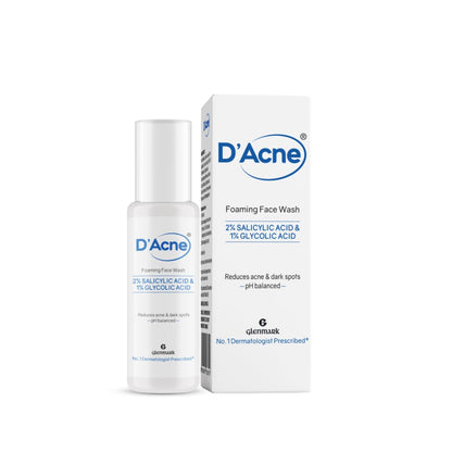 D Acne Foaming Face Wash 60Ml