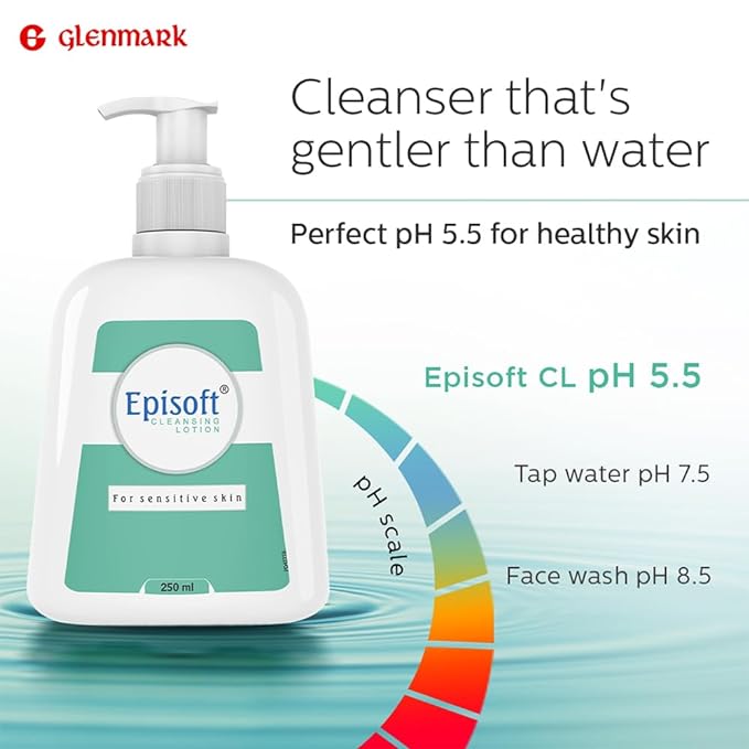 Glenmark Episoft Cleansing Lotion 250Ml