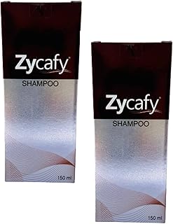 ZYDUS Zycafy Shampoo for Nourishment with NO Sulphate & NO Paraben - 150 ml - Pack of 2