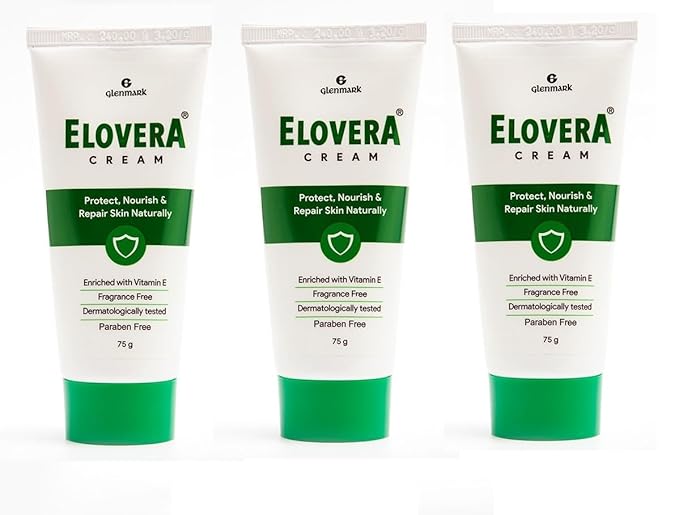 Elovera Cream 75Gm Pack Of 2 3 x 75 gm