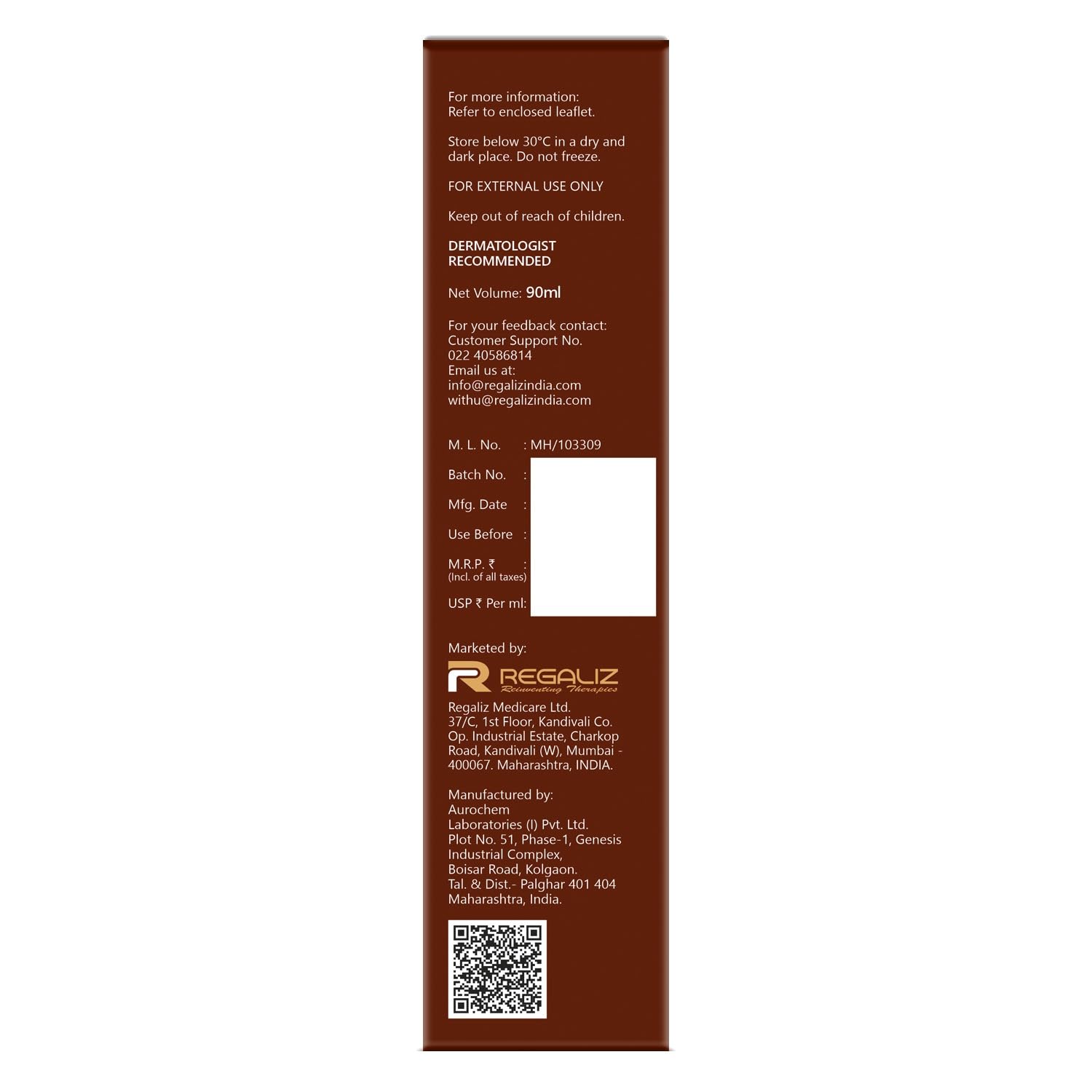 Reinvia HS Hair & Scalp Protector Serum 90ml