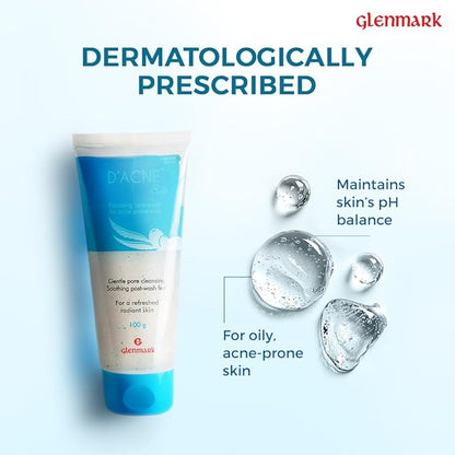 Glenmark D’Acne Soft Face Wash 100 ml