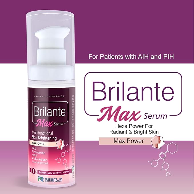 Regaliz Brilante Max Skin Brightening Serum 30ml