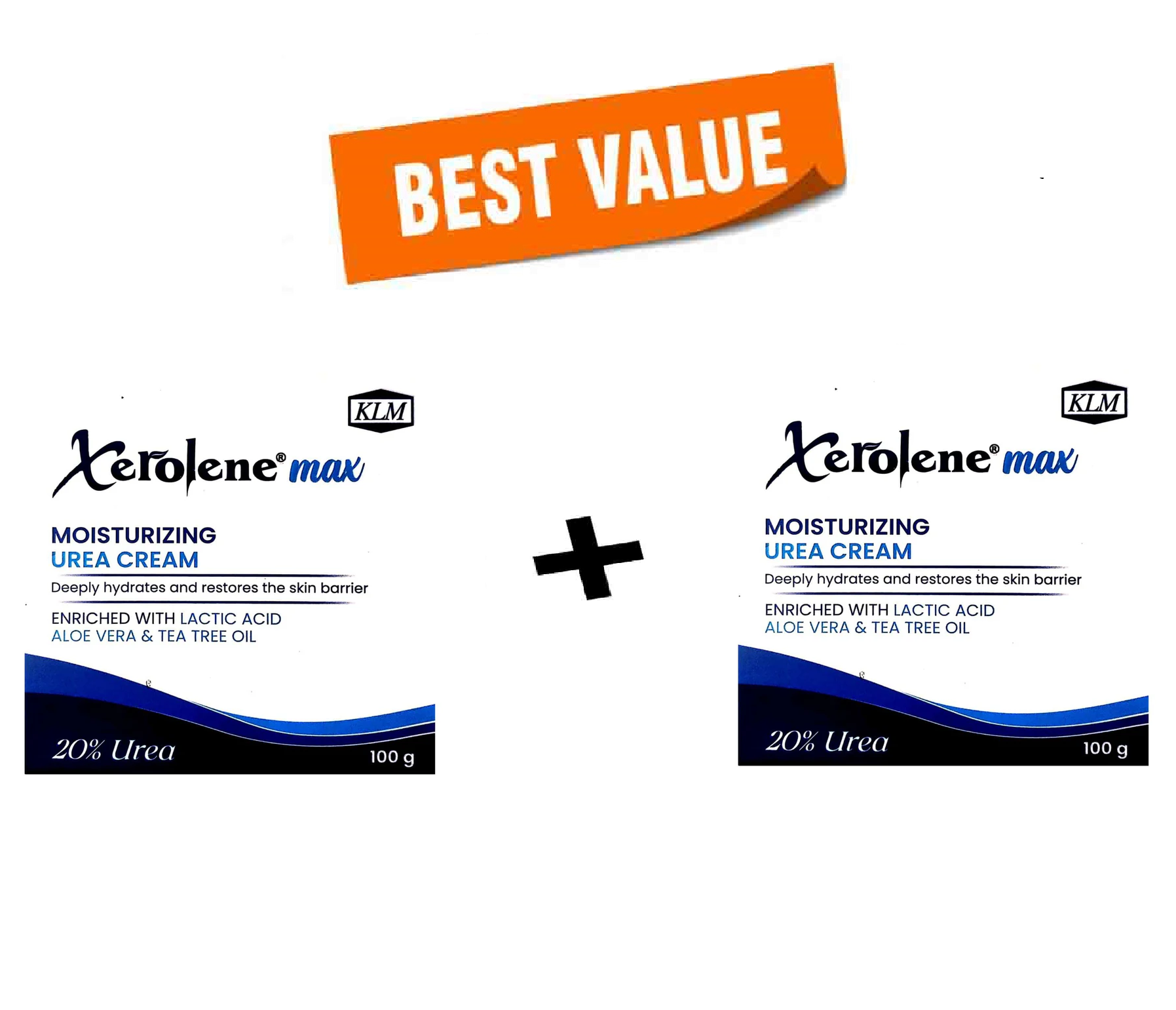 XEROLENE MAX MOISTURIZING CREAM 2 x 100 gm