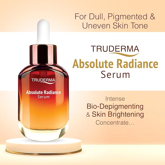 REGALIZ Truderma Absolute Radiance Serum | Intense Bio-Active De-Pigmenting & Skin Lightening Concentrate | 30ml