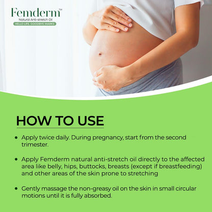 Femderm Natural Anti-Stretch Oil 100Ml