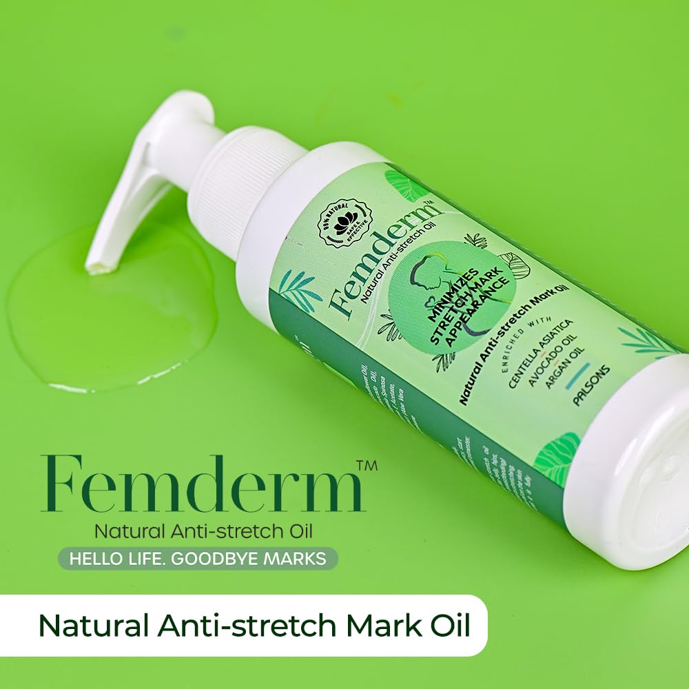 Femderm Natural Anti-Stretch Oil 100Ml