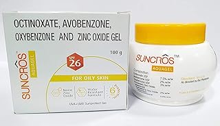 Sun pharma Suncros Aquagel Spf-26 For All Skins, 100 Gm (Mm), Cream