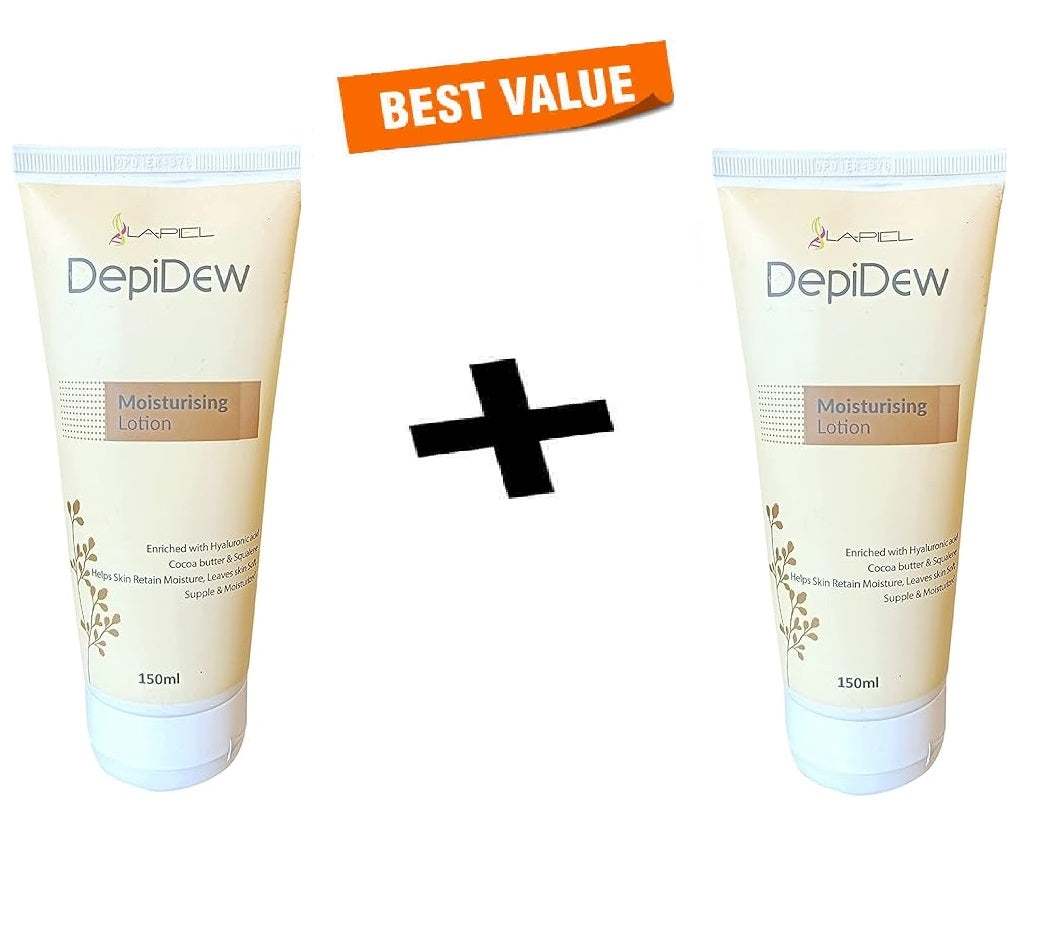 Lapel DEPIDEW MOISTURISING LOTION 2 x 150 ml