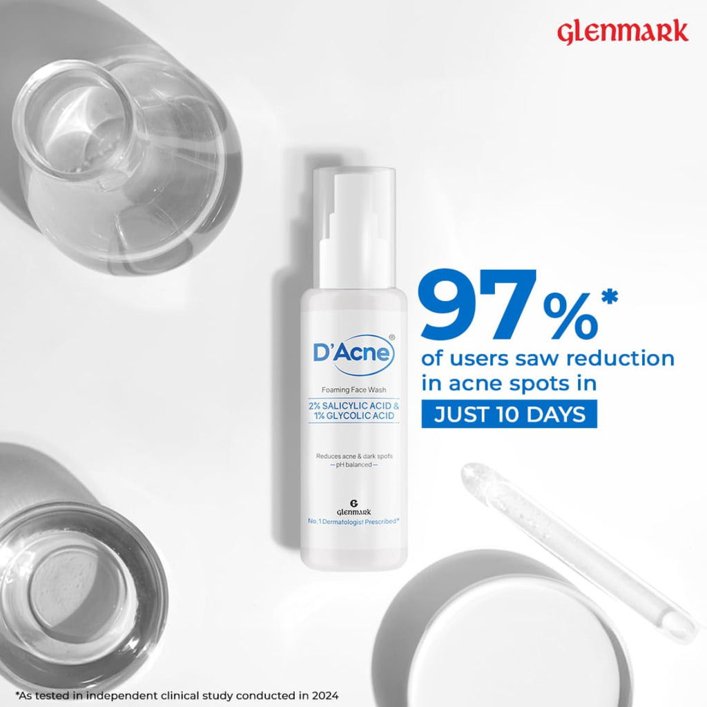 D Acne Foaming Face Wash 60Ml