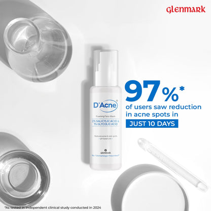D Acne Foaming Face Wash 60Ml