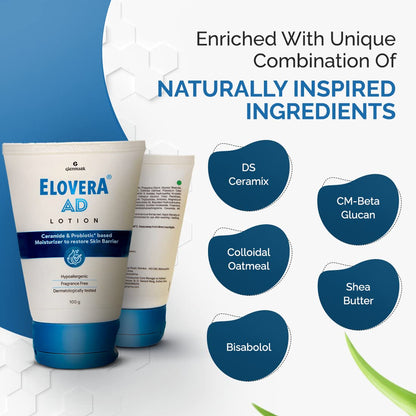 GLENMARK Elovera AD Moisturising Lotion