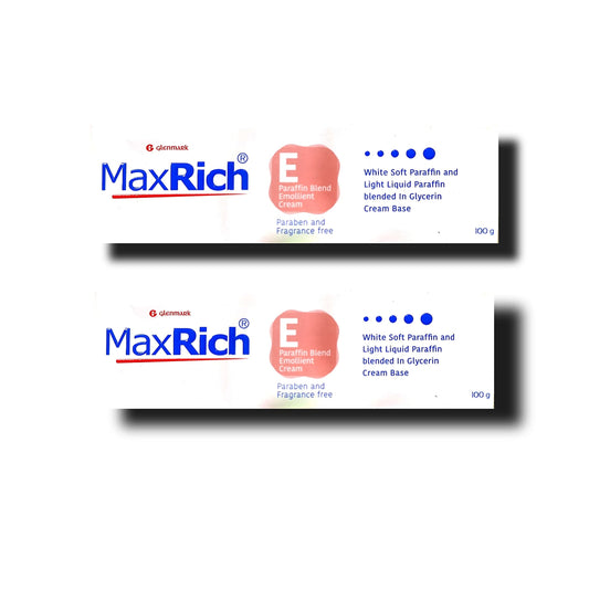 Glenmark Maxrich E Paraffin Blend Emollient Cream