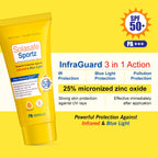 Solasafe Sportz Physical Sunscreen Gel SPF 50+ PA 50Gm