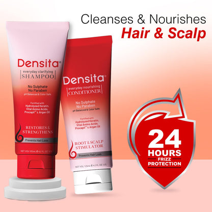 Densita Everyday Clarifying Shampoo & Everyday Nourishing Conditioner (Combo Pack)