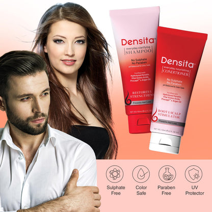 Densita Everyday Clarifying Shampoo & Everyday Nourishing Conditioner (Combo Pack)