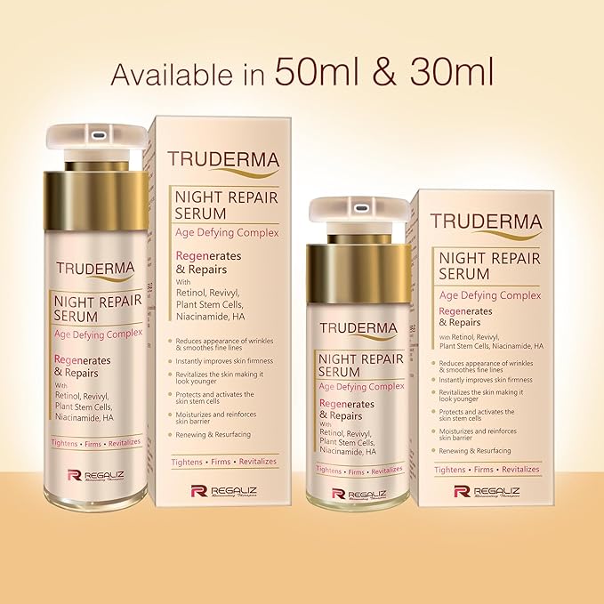 Regaliz Truderma Night Repair Serum-50ml