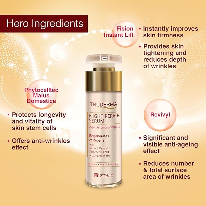 Truderma Night Repair Serum 30Ml
