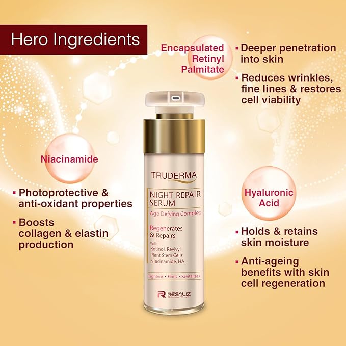 Truderma Night Repair Serum 30Ml