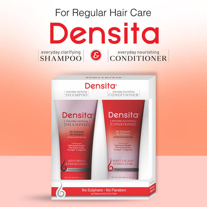 Densita Everyday Clarifying Shampoo & Everyday Nourishing Conditioner (Combo Pack)
