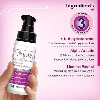 Regaliz Brilante Intense Brightening Serum 50 ml