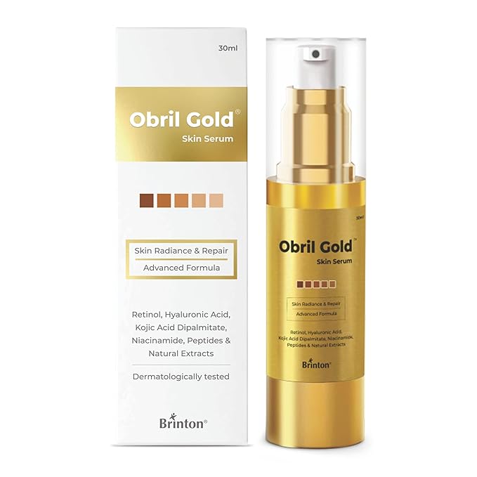 Brinton Obril Gold Skin serum, All Skin Types, Men and Women 30ml