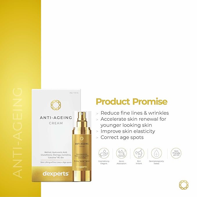 D experts Anti Ageing Cream 30Gm