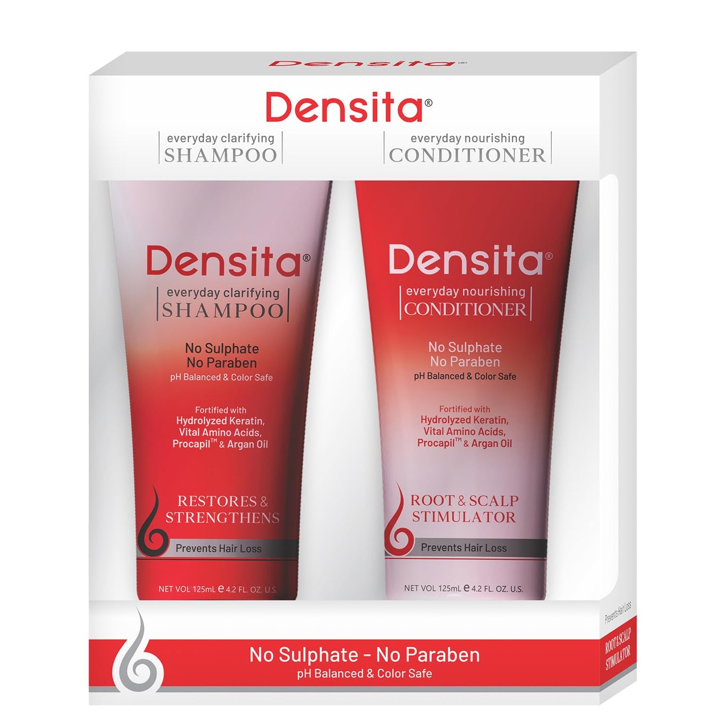 Densita Everyday Clarifying Shampoo & Everyday Nourishing Conditioner (Combo Pack)