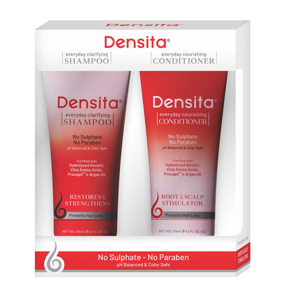 Densita Everyday Clarifying Shampoo & Everyday Nourishing Conditioner (Combo Pack)