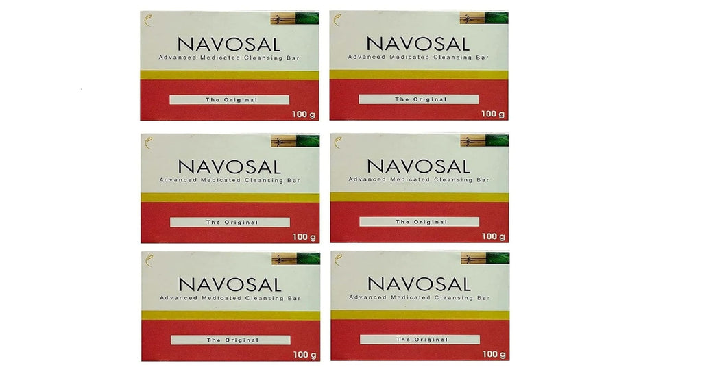 Navosol Clensing Soap 100Gm Pack Of 6 6 x 100 gm