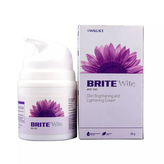 Wellace Brite Wite Skin Brightening & Lightening - Tube of 30g Cream