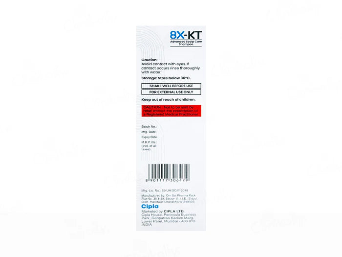 8X-KT Shampoo 100Ml