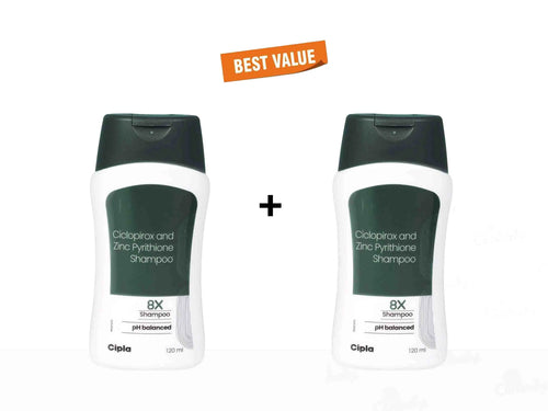 8X Shampoo, 120Ml (Pack Of 2)
