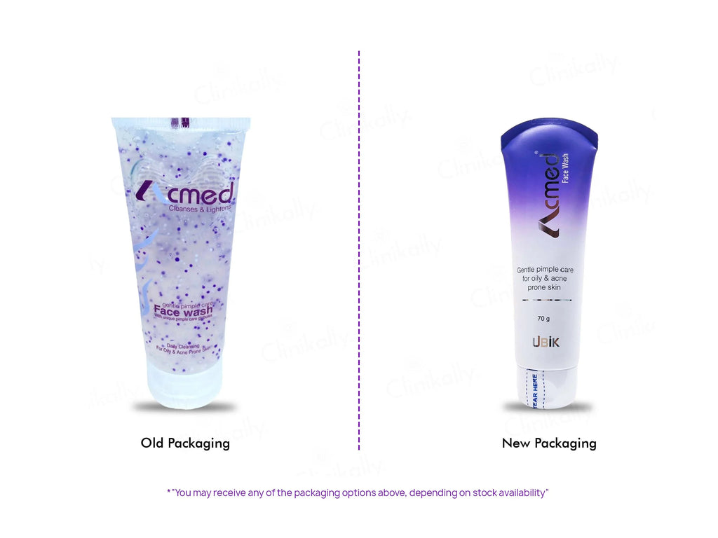 Acmed Gentle Pimple Care Face Wash 70Gm (Pack Of 3)