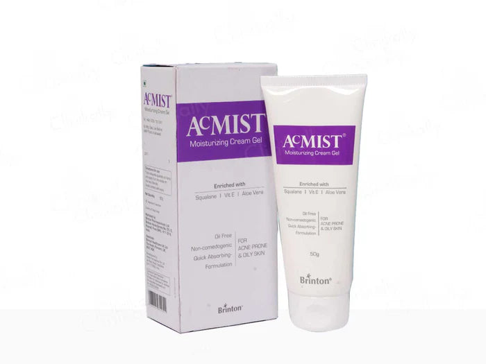Brinton Acmist Moisturizing Cream Gel Pack Of 2*50 gm