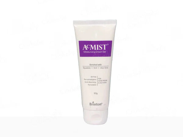 Acmist Moisturizing Cream Gel 50Gm (Pack Of 2)