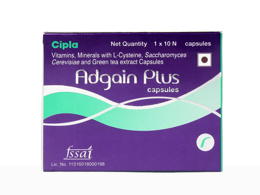 Cipla Adgain Plus Healthy Hair Capsule (Pack Of 3)