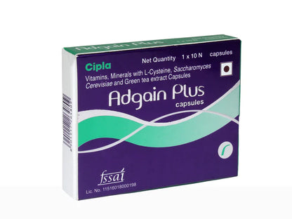 Cipla Adgain Plus Healthy Hair Capsule (Pack Of 3)