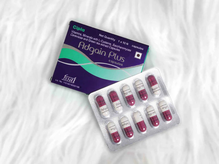 Cipla Adgain Plus Healthy Hair Capsule (Pack Of 3)