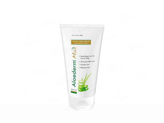Dabur Aloederm Max Moisturising Cream 150g (Pack Of 2)