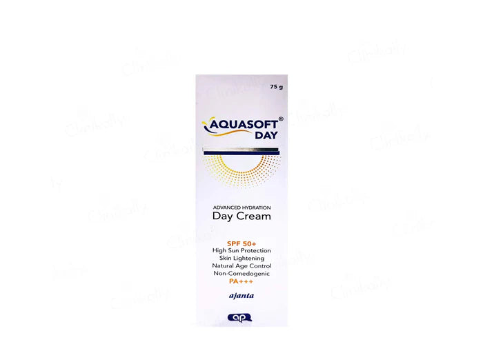 Ajanta AQUASOFT DAY Advanced Hydration Day Cream SPF 50+,75gm