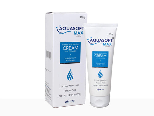 Aquasoft Max Intense Moisturizing Cream 100Gm Pack 2