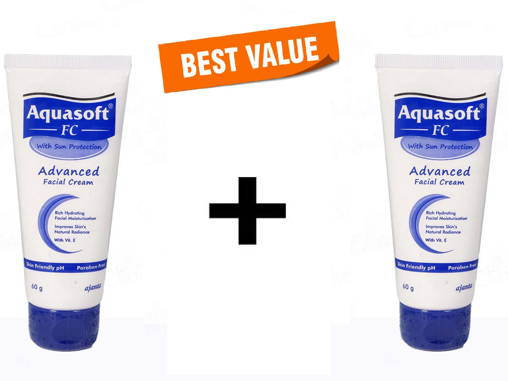 Aquasoft FC Advanced Facial Cream (Combo) 2 x60 gm