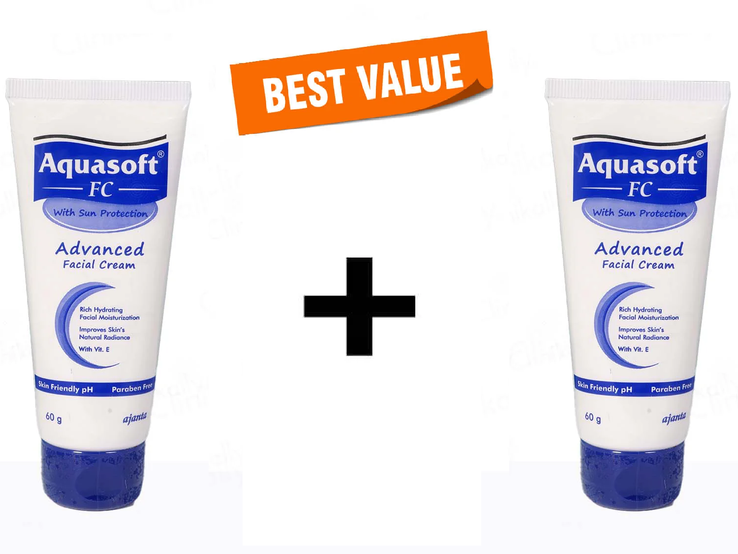 Aquasoft FC Advanced Facial Cream (Combo) 2 x60 gm