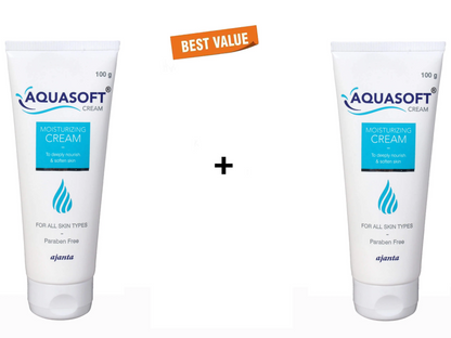 Ajanta Aquasoft Moisturizing Cream (Combo)